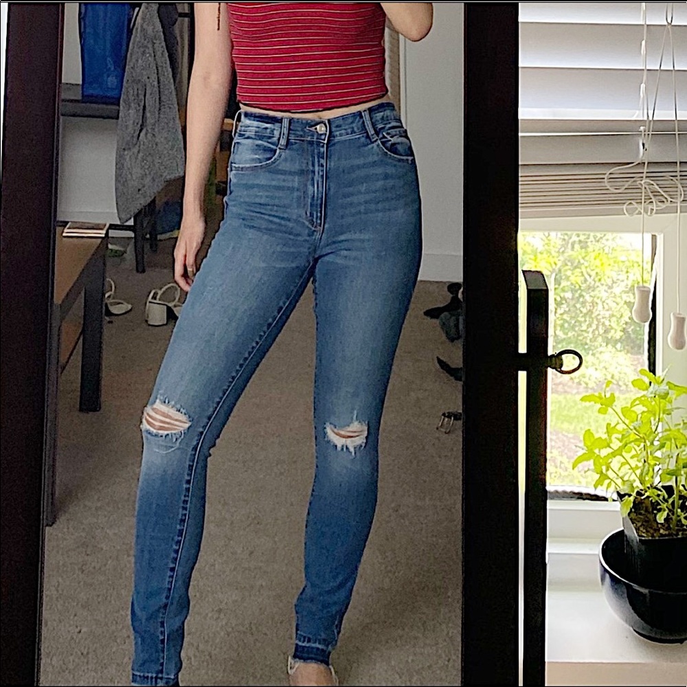 Garage ankle Jeans
